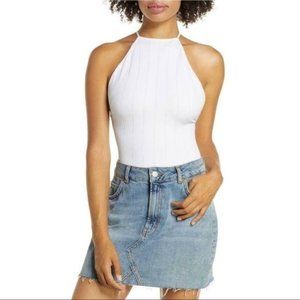 Free People Bridget Bodysuit  White
